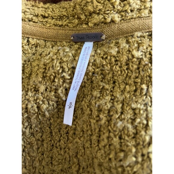 Free People Finders Keepers V Neck Sweater in Athens Moss Size Small - Picture 11 of 12